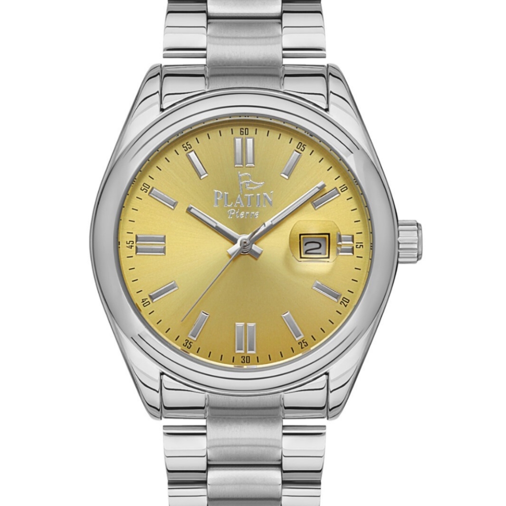 PLATİN PİERRE ERKEK KOL SAATİ