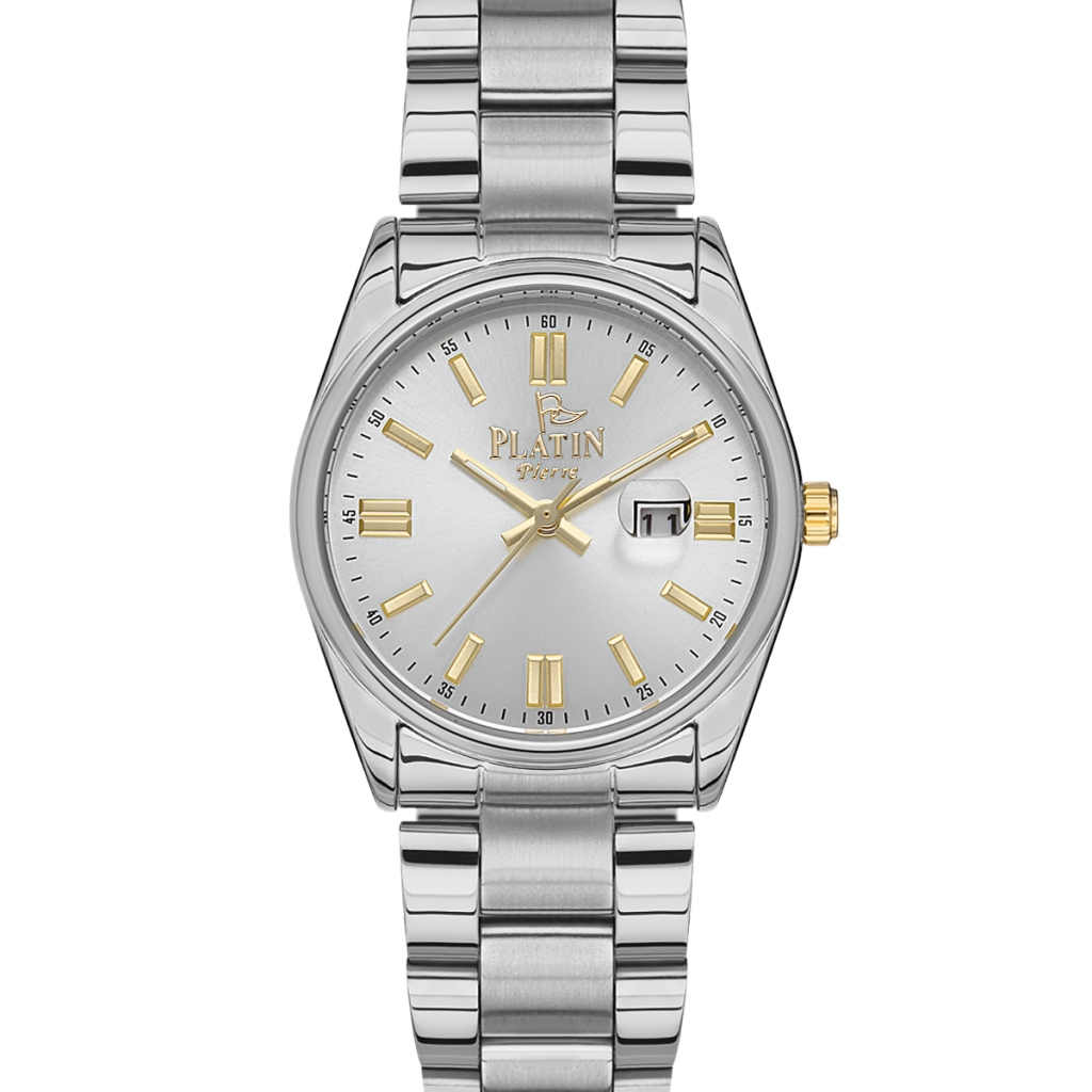 PLATİN PİERRE KADIN KOL SAATİ