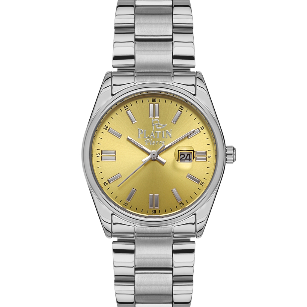 PLATİN PİERRE KADIN KOL SAATİ