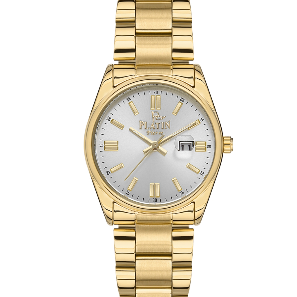 PLATİN PİERRE KADIN KOL SAATİ