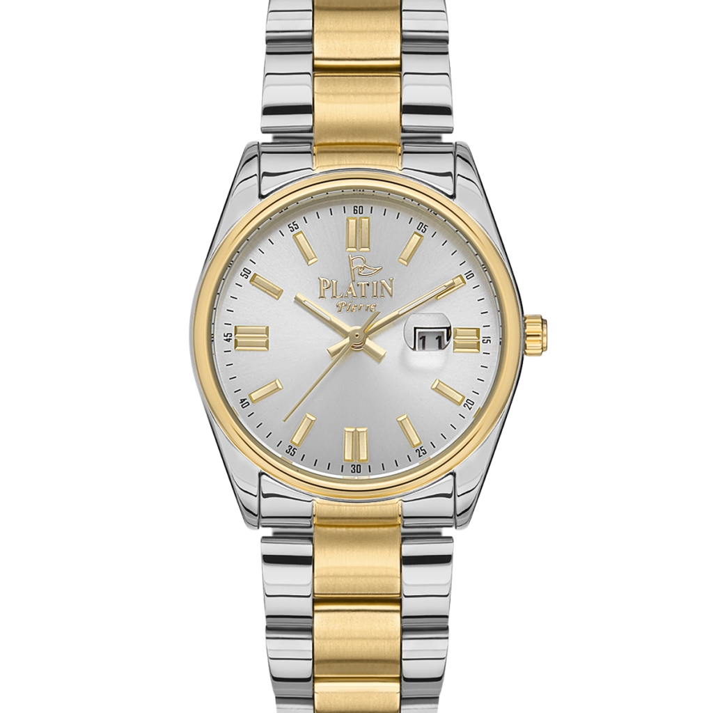 PLATİN PİERRE KADIN KOL SAATİ