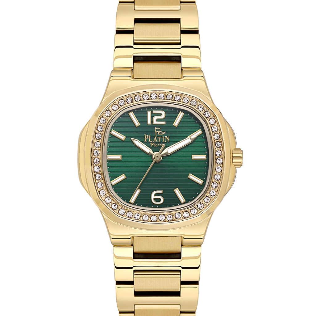 PLATİN PİERRE KADIN KOL SAATİ