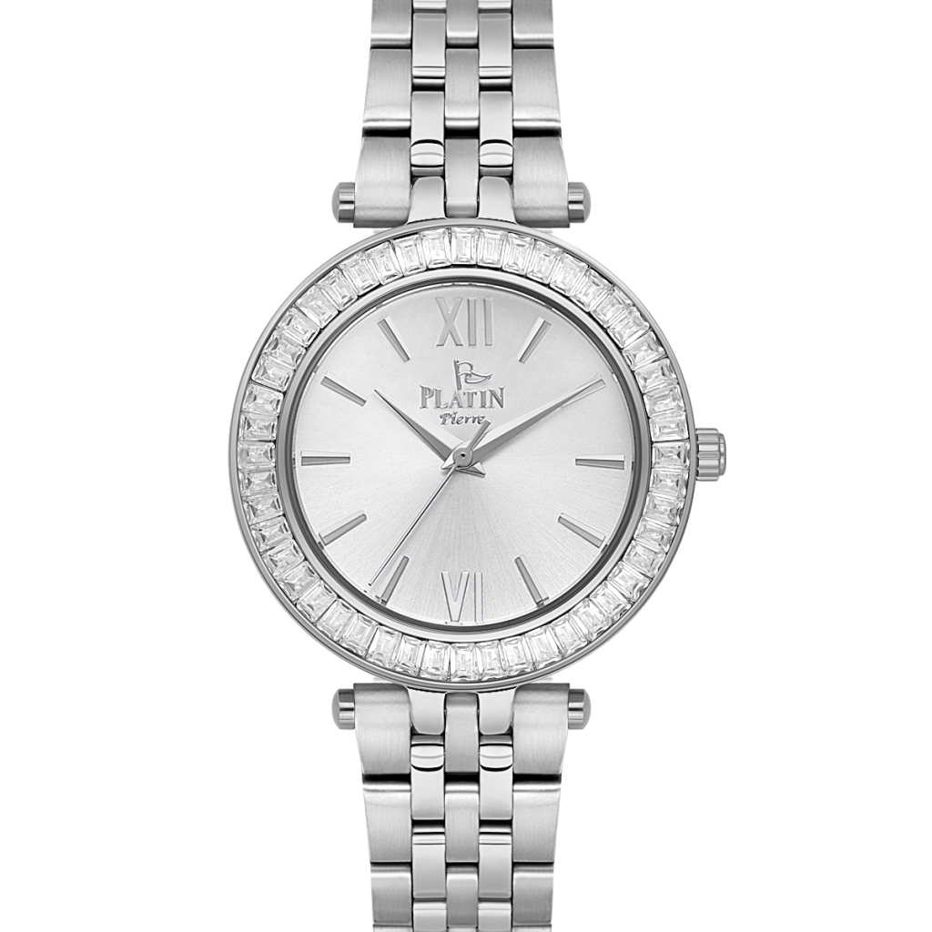 PLATİN PİERRE KADIN KOL SAATİ