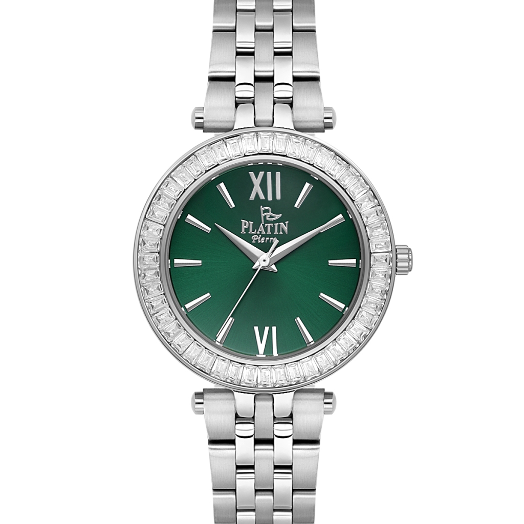 PLATİN PİERRE KADIN KOL SAATİ