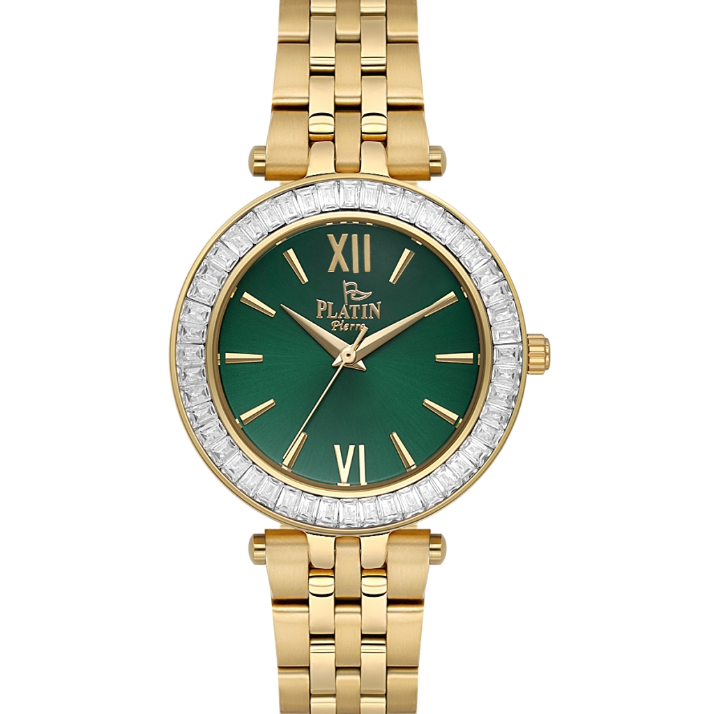 PLATİN PİERRE KADIN KOL SAATİ