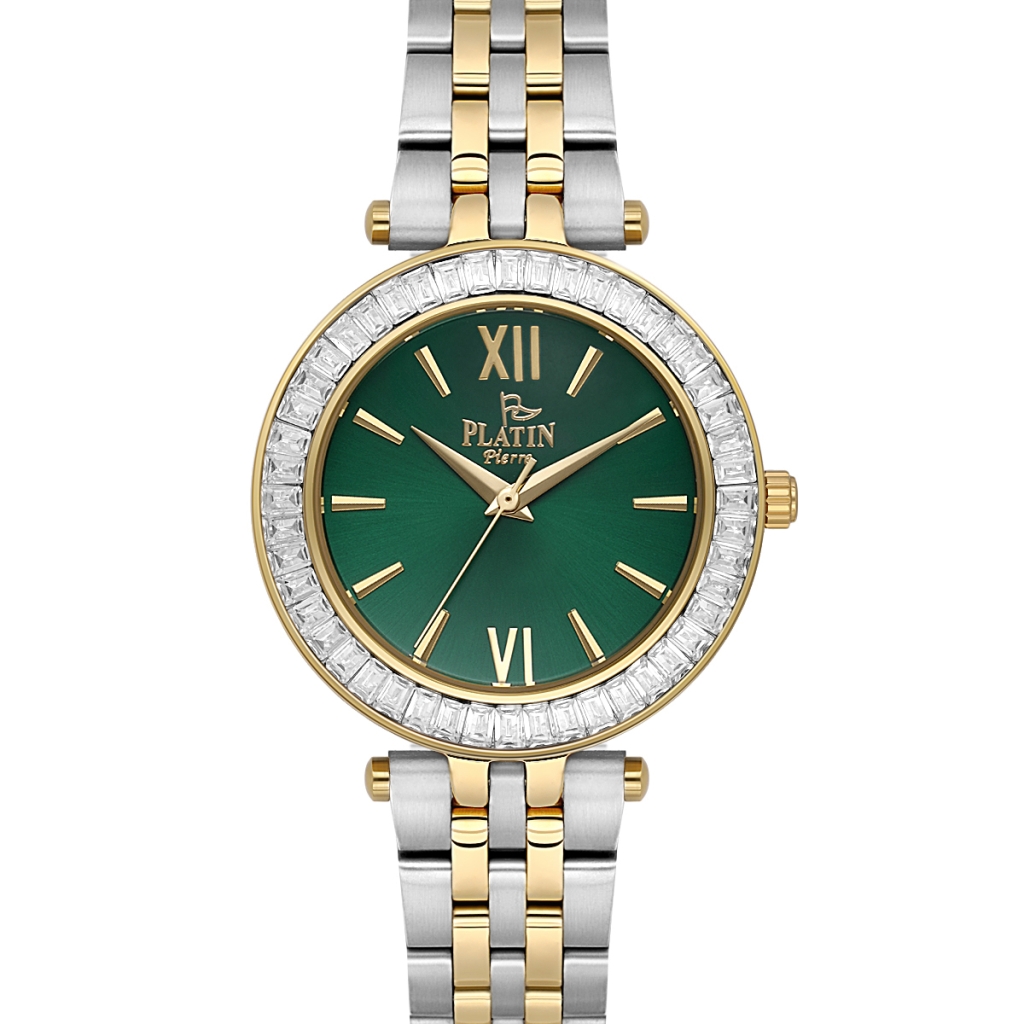 PLATİN PİERRE KADIN KOL SAATİ