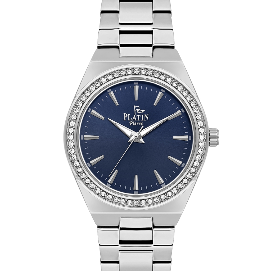 PLATİN PİERRE KADIN KOL SAATİ