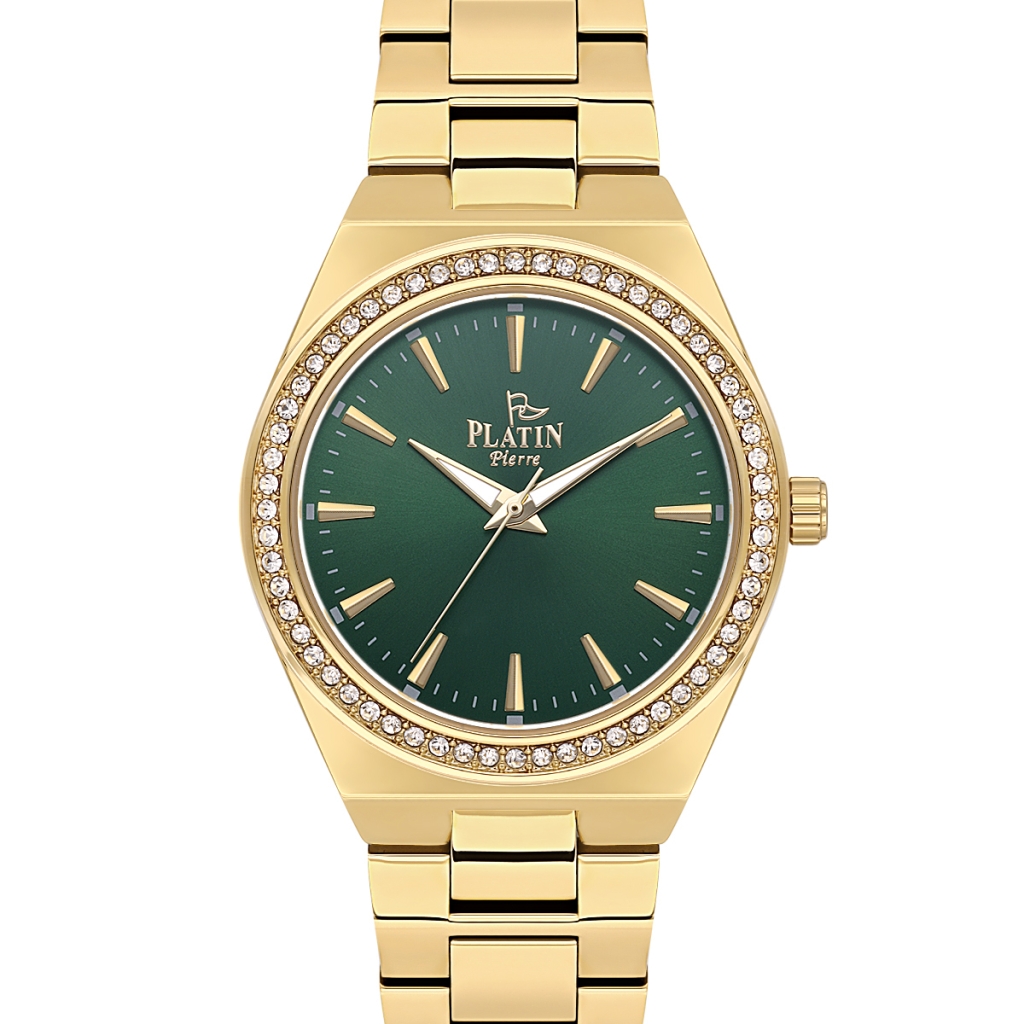 PLATİN PİERRE KADIN KOL SAATİ