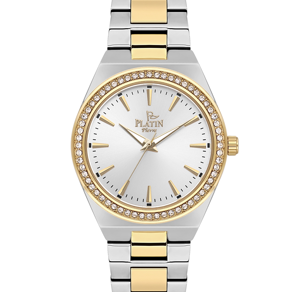 PLATİN PİERRE KADIN KOL SAATİ