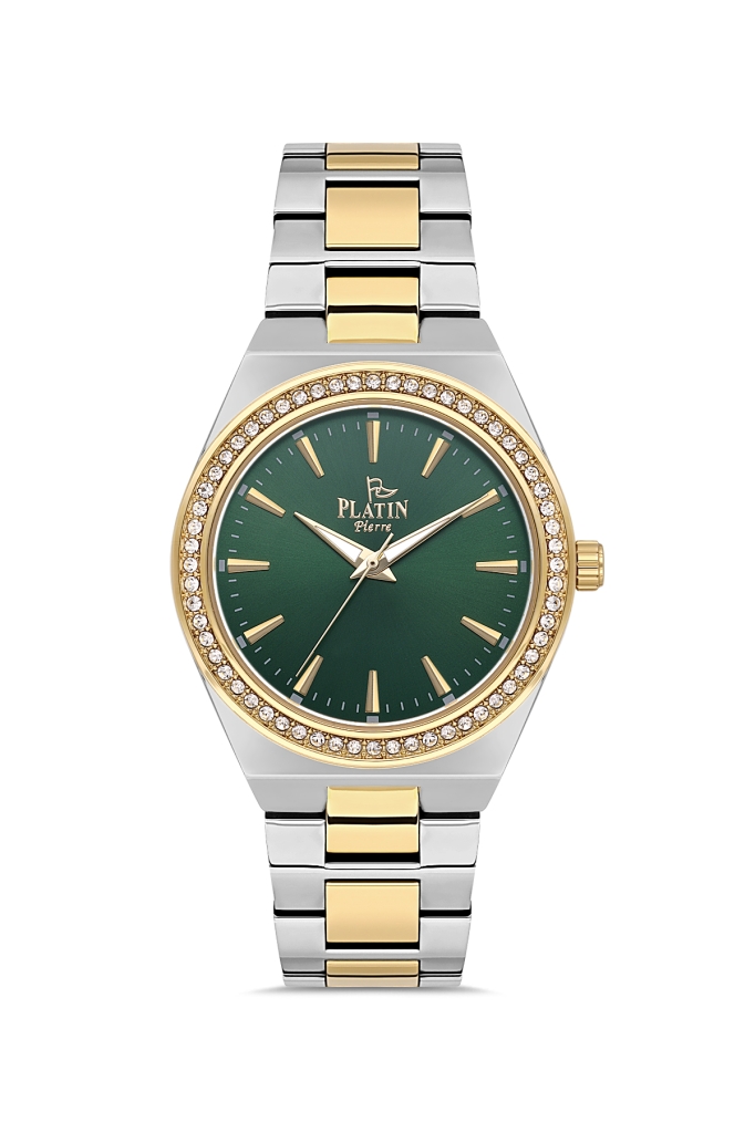 PLATİN PİERRE KADIN KOL SAATİ