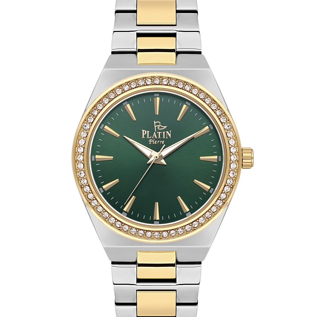 PLATİN PİERRE KADIN KOL SAATİ