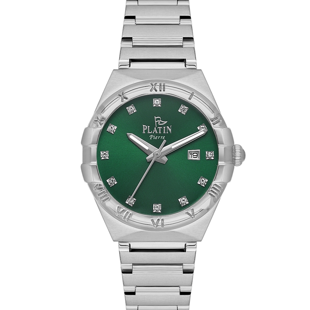 PLATİN PİERRE KADIN KOL SAATİ