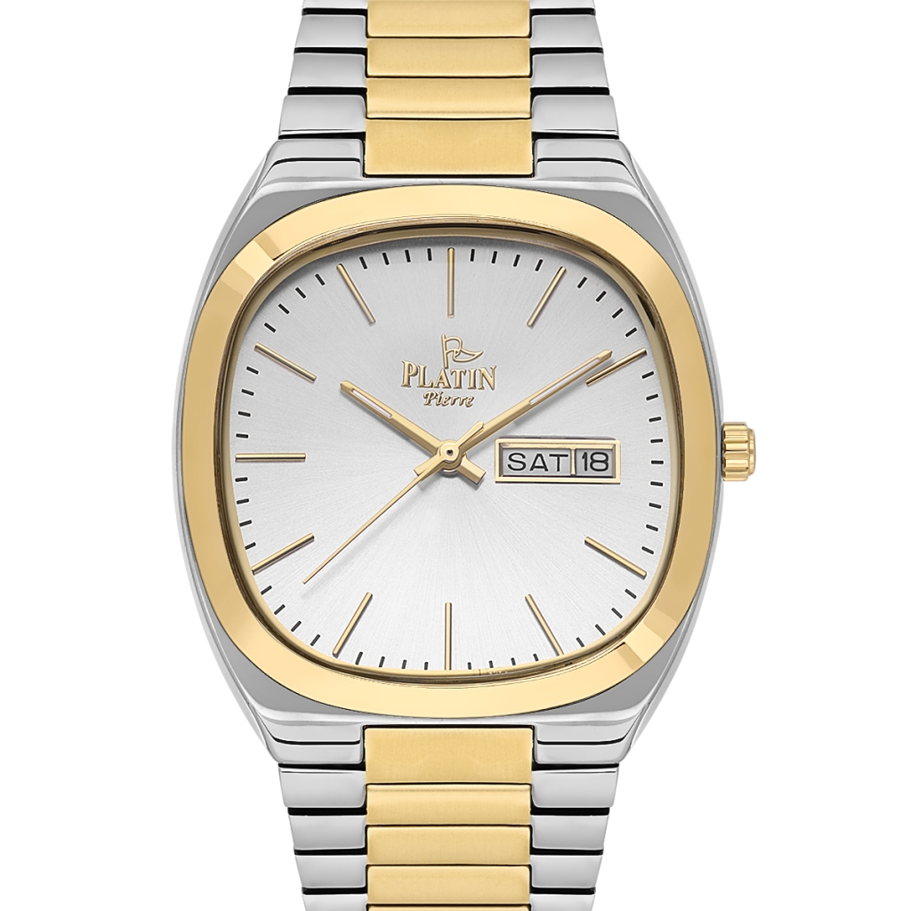 PLATİN PİERRE ERKEK KOL SAATİ