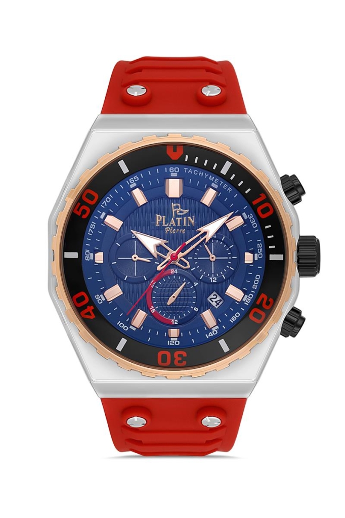 PLATİN PİERRE ERKEK KOL SAATİ