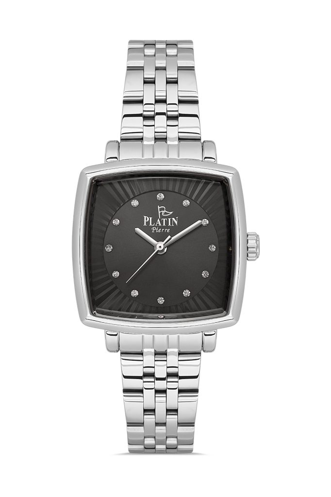 PLATİN PİERRE KADIN KOL SAATİ