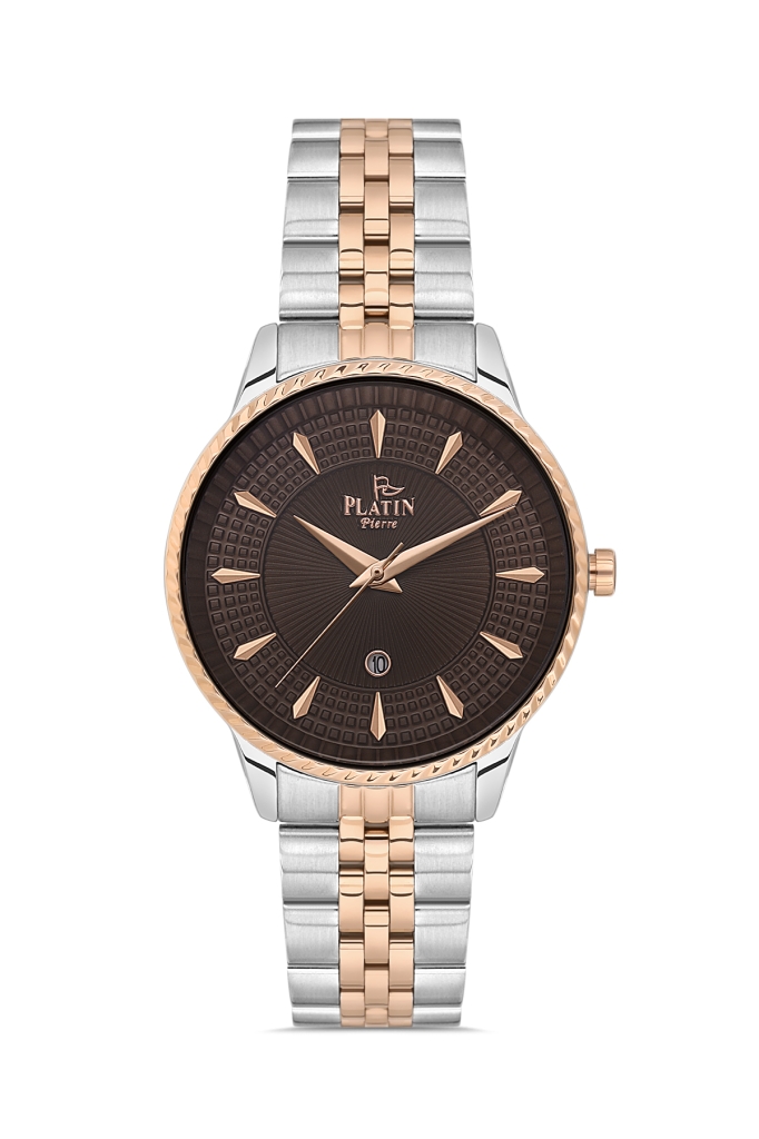 PLATİN PİERRE KADIN KOL SAATİ