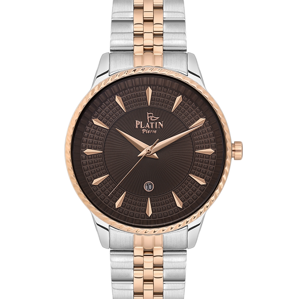 PLATİN PİERRE KADIN KOL SAATİ