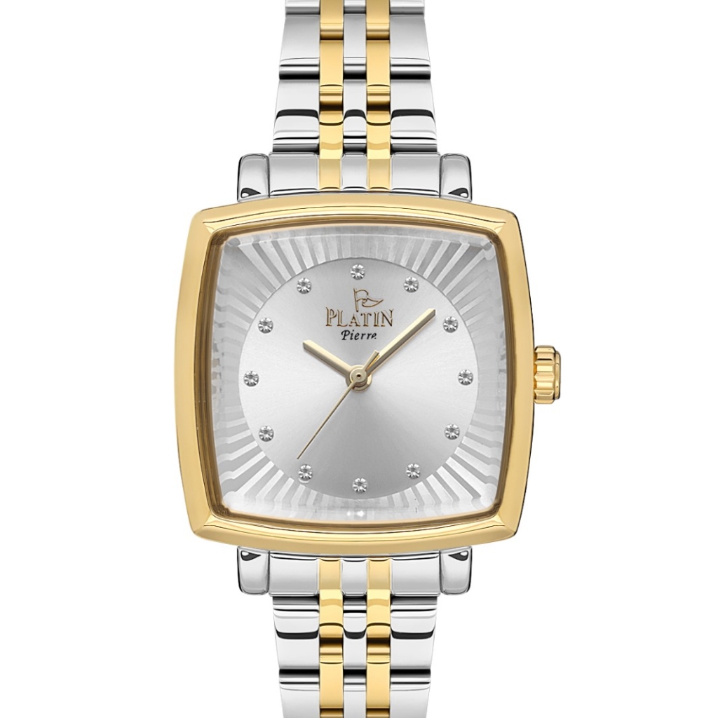 PLATİN PİERRE KADIN KOL SAATİ
