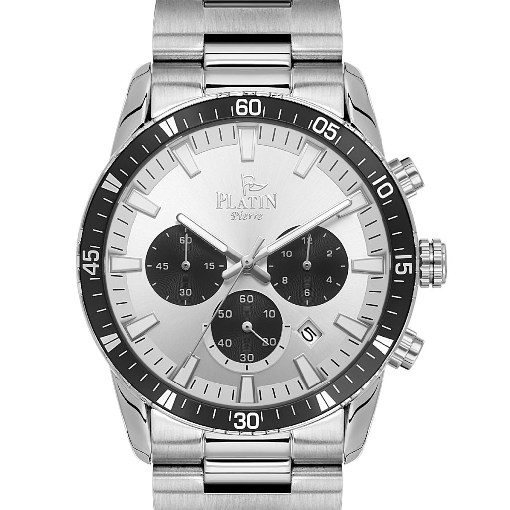PLATİN PİERRE ERKEK KOL SAATİ