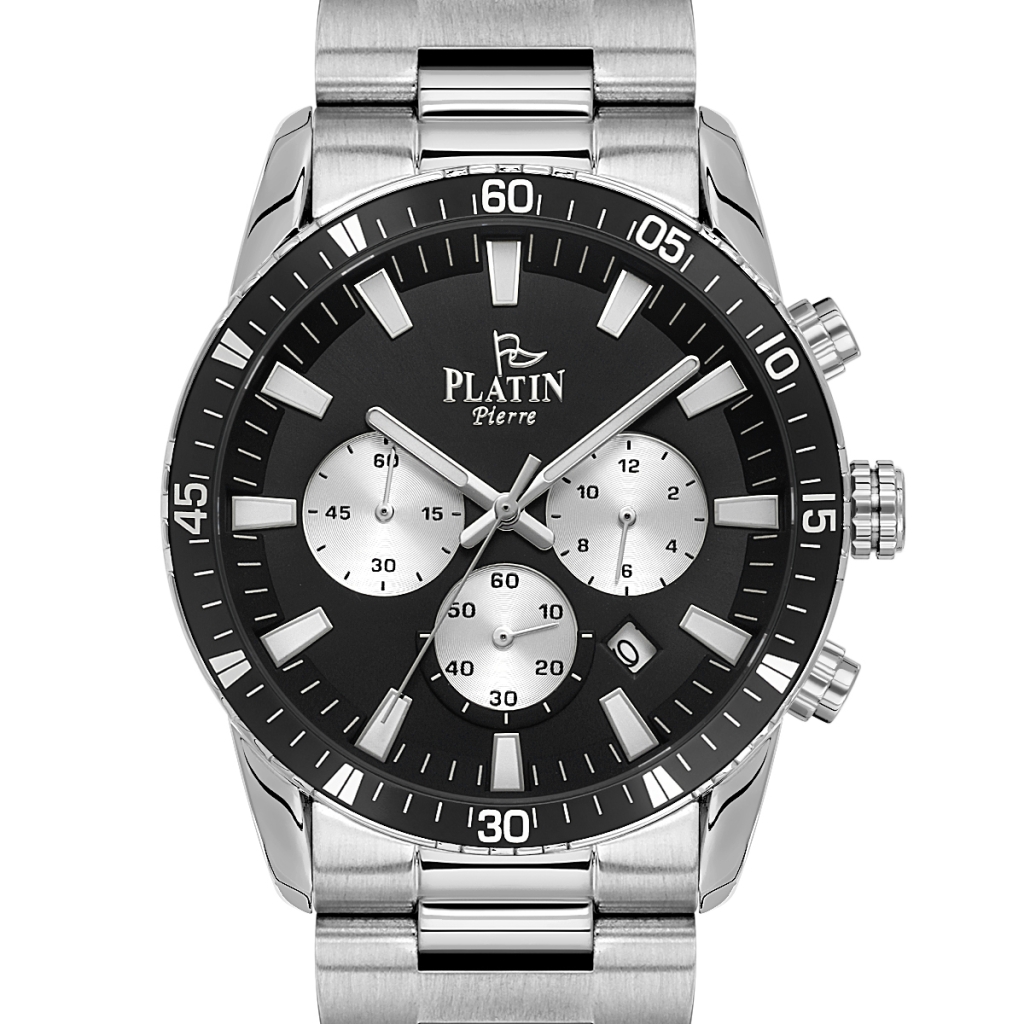 PLATİN PİERRE ERKEK KOL SAATİ