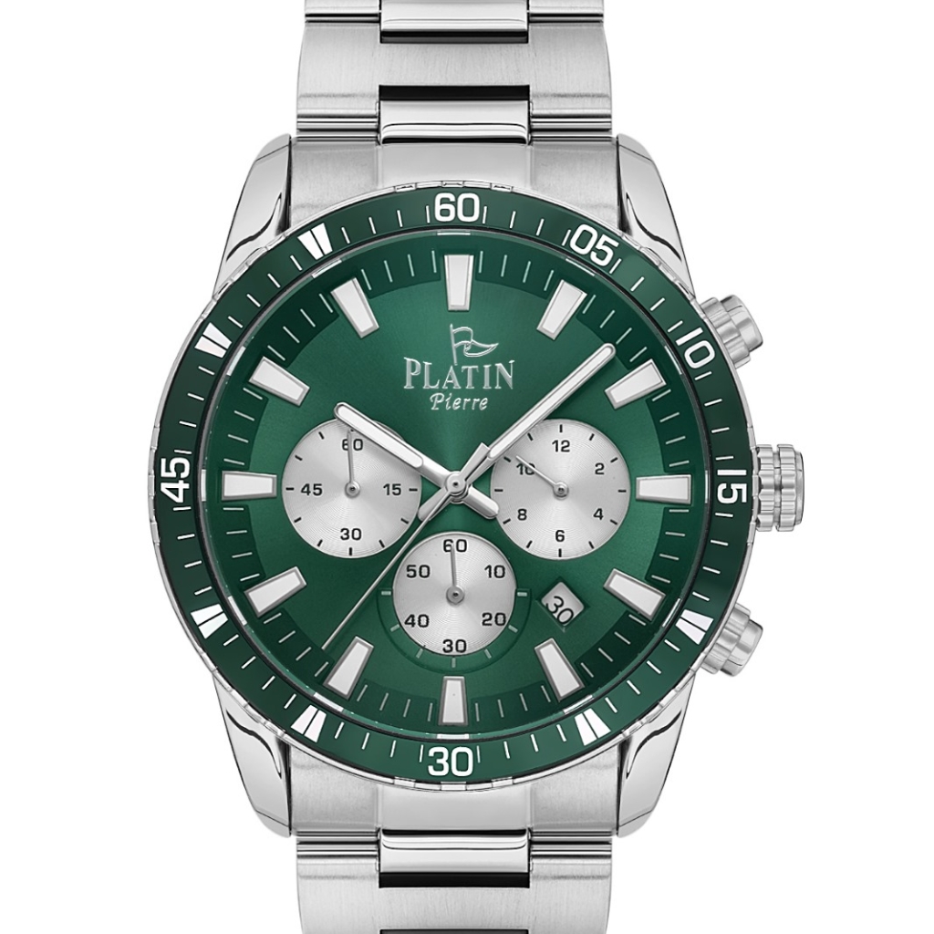 PLATİN PİERRE ERKEK KOL SAATİ