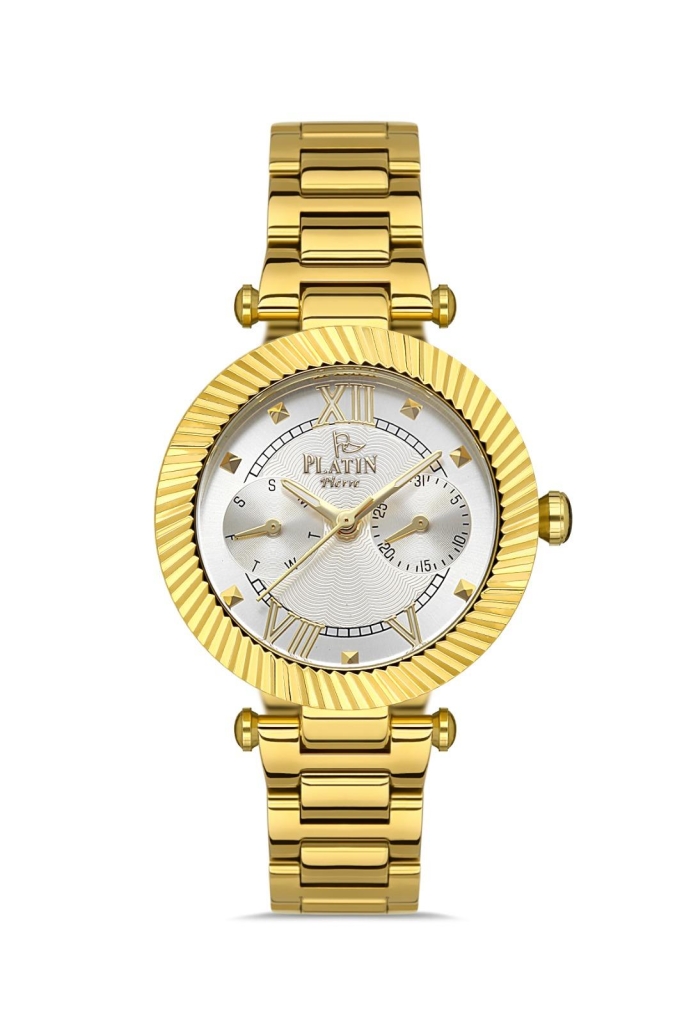 PLATİN PİERRE KADIN KOL SAATİ