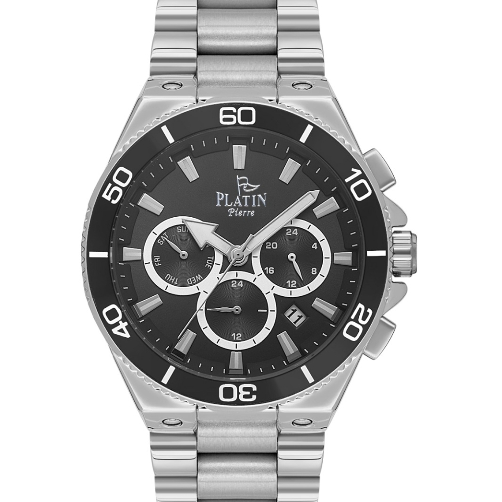 PLATİN PİERRE ERKEK KOL SAATİ