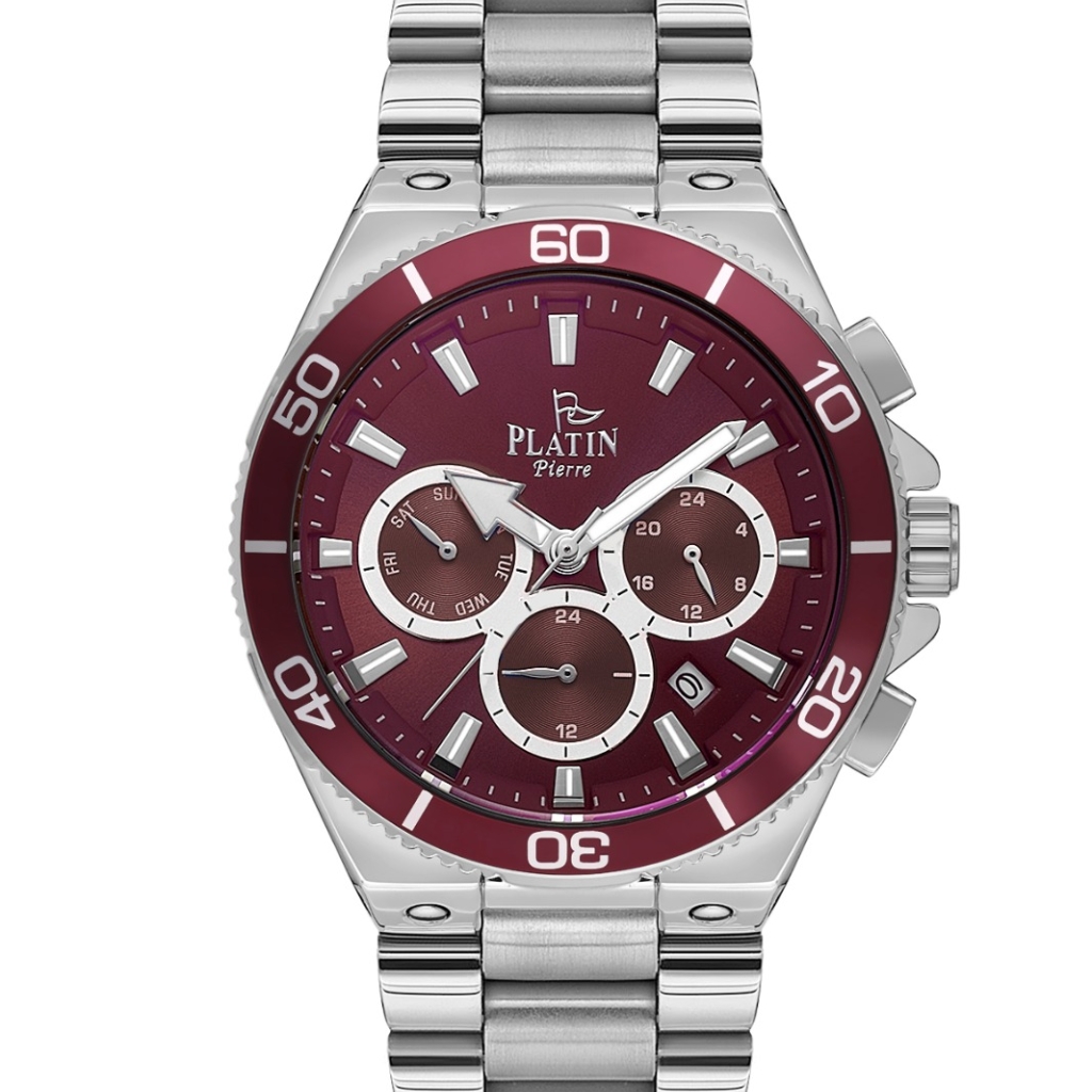 PLATİN PİERRE ERKEK KOL SAATİ