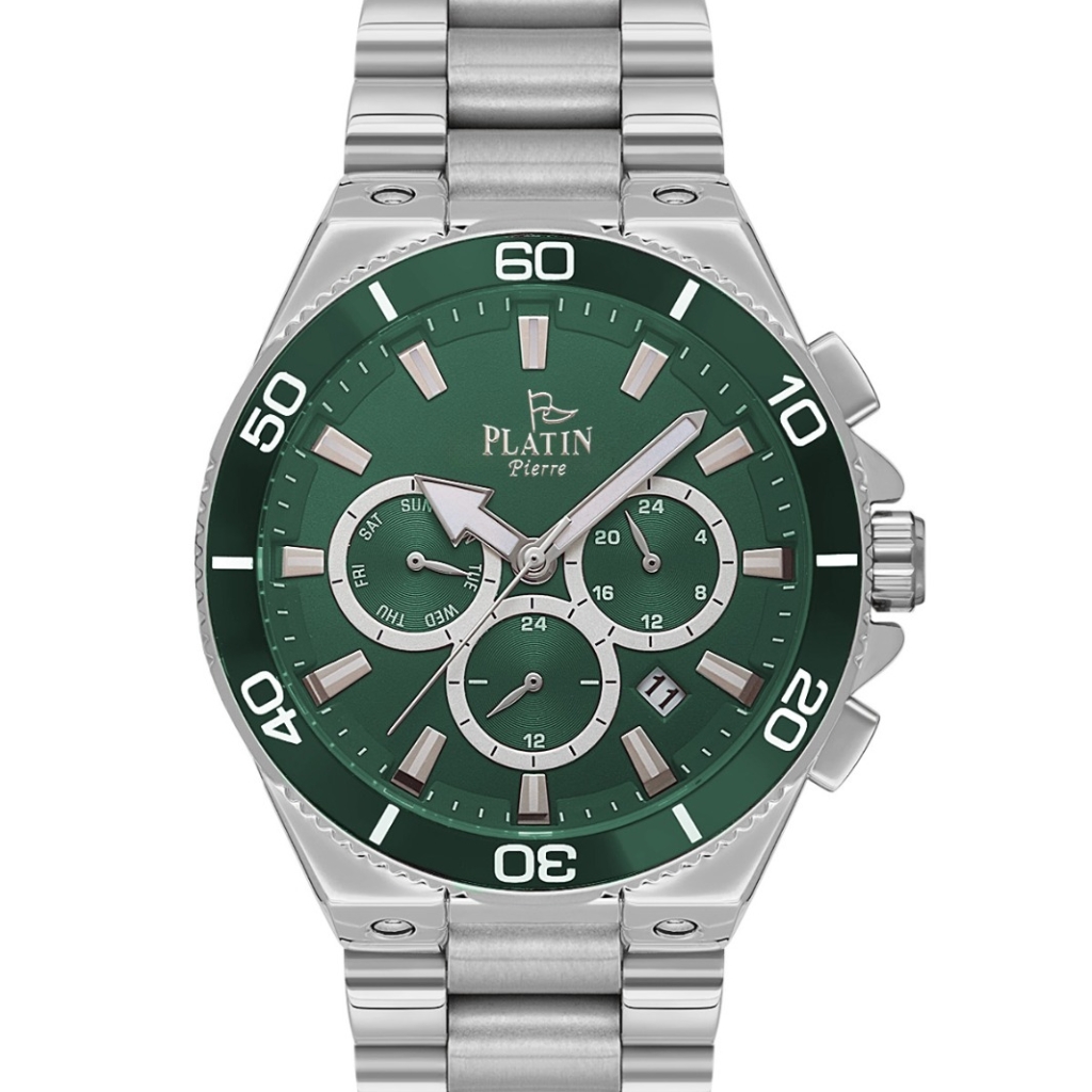 PLATİN PİERRE ERKEK KOL SAATİ