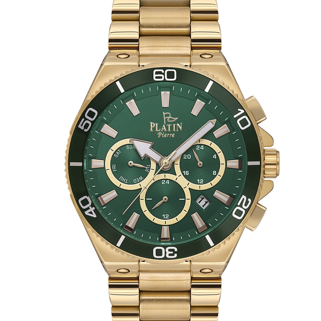 PLATİN PİERRE ERKEK KOL SAATİ