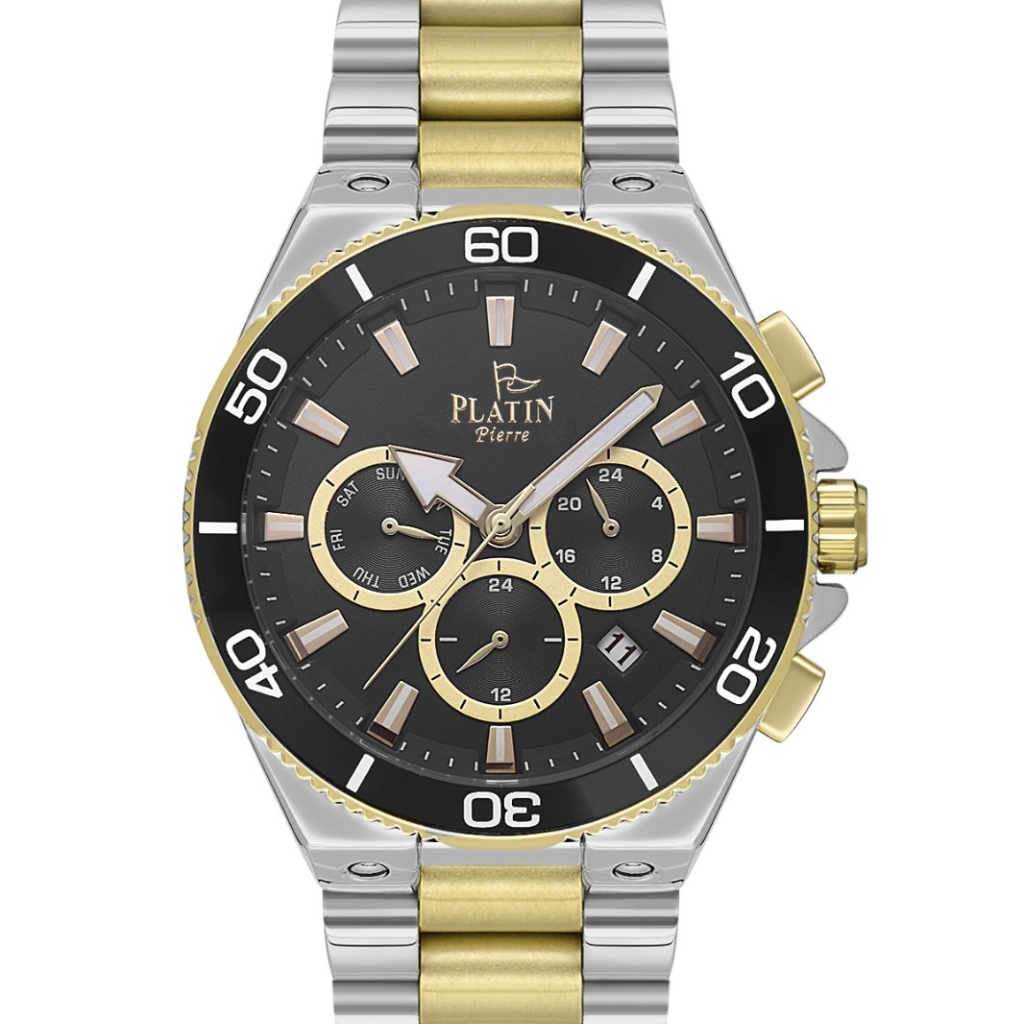 PLATİN PİERRE ERKEK KOL SAATİ