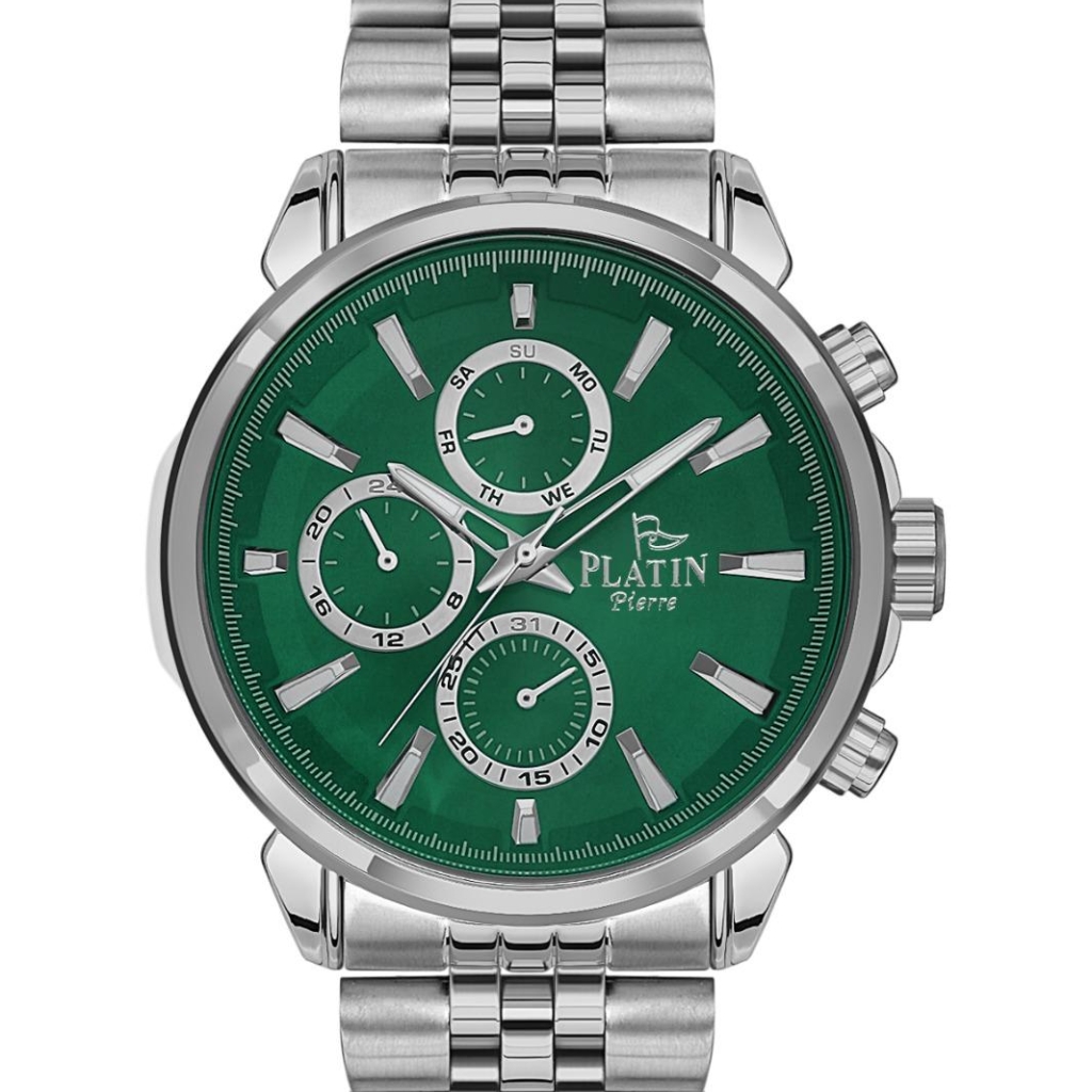 PLATİN PİERRE ERKEK KOL SAATİ