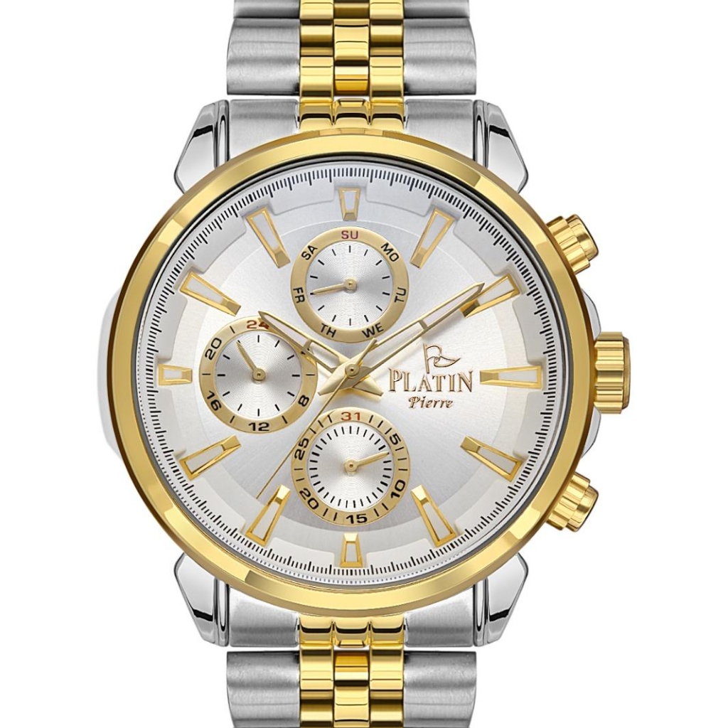 PLATİN PİERRE ERKEK KOL SAATİ