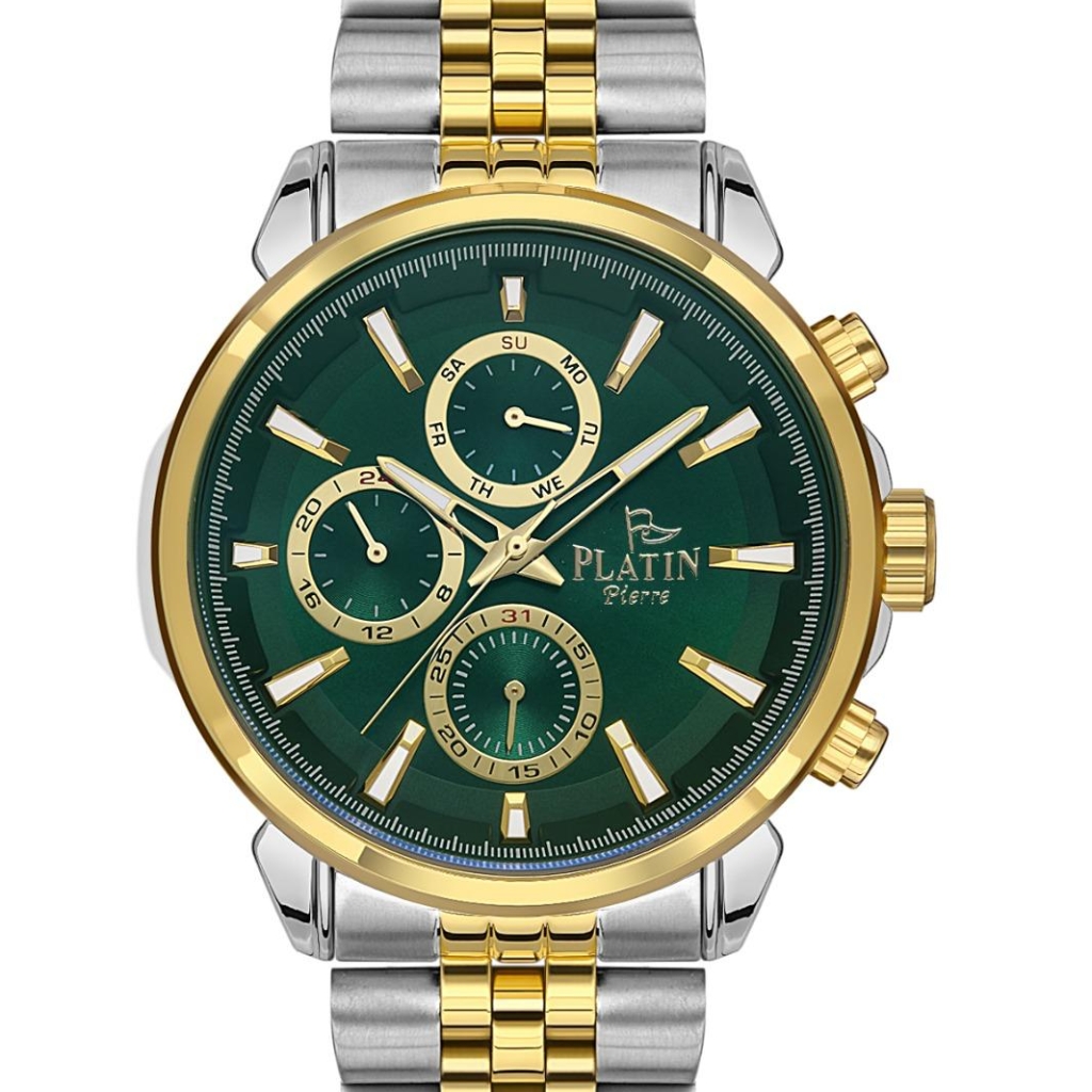 PLATİN PİERRE ERKEK KOL SAATİ