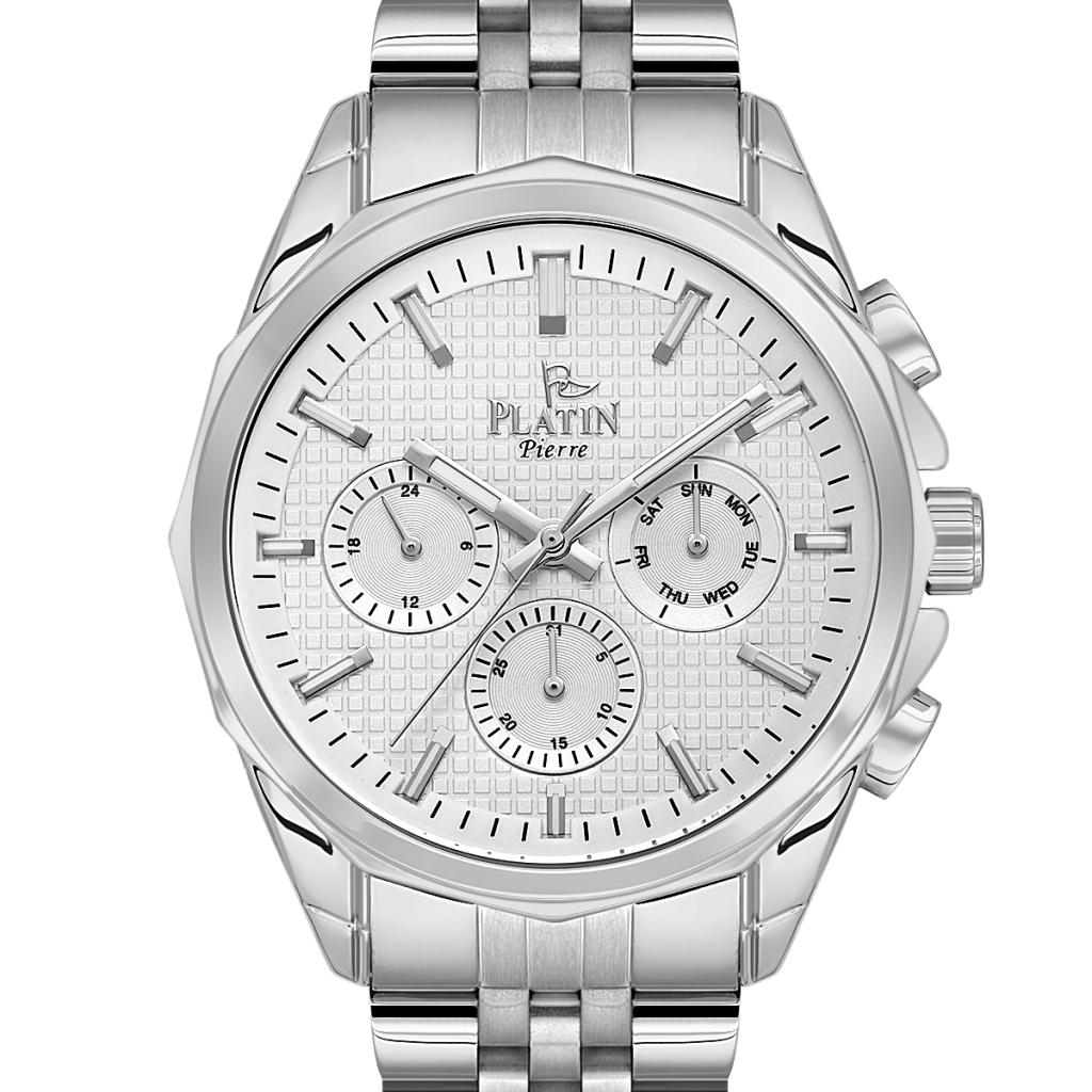 PLATİN PİERRE ERKEK KOL SAATİ