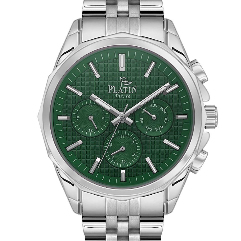 PLATİN PİERRE ERKEK KOL SAATİ