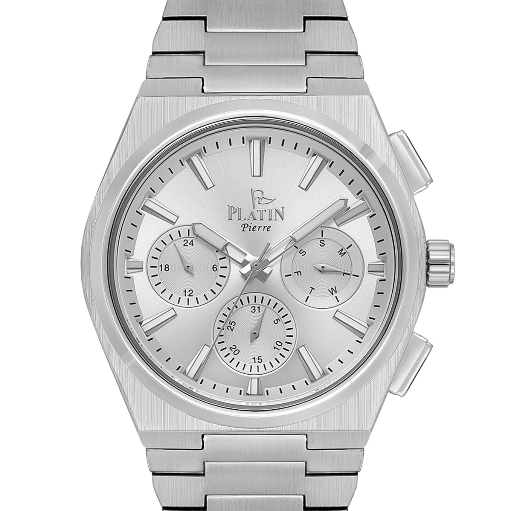 PLATİN PİERRE ERKEK KOL SAATİ
