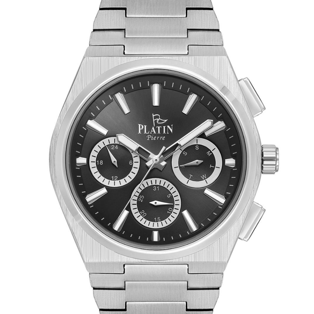 PLATİN PİERRE ERKEK KOL SAATİ