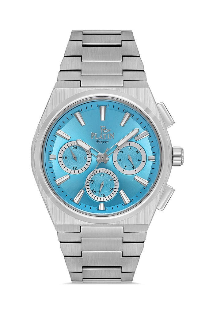 PLATİN PİERRE ERKEK KOL SAATİ