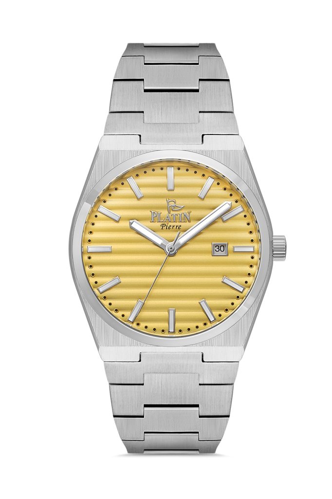 PLATİN PİERRE ERKEK KOL SAATİ