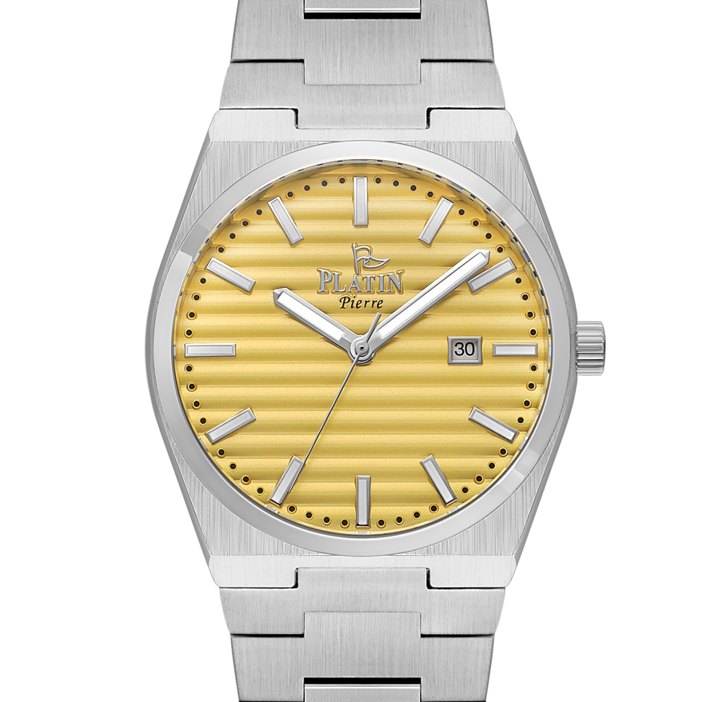 PLATİN PİERRE ERKEK KOL SAATİ