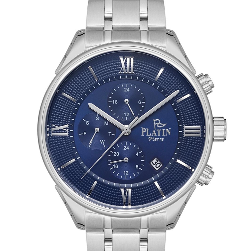 PLATİN PİERRE ERKEK KOL SAATİ