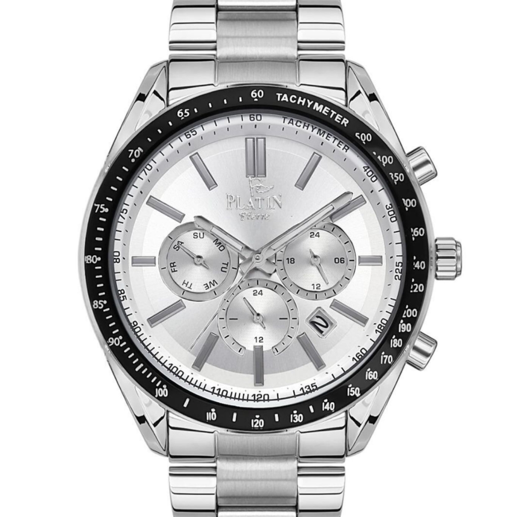 PLATİN PİERRE ERKEK KOL SAATİ