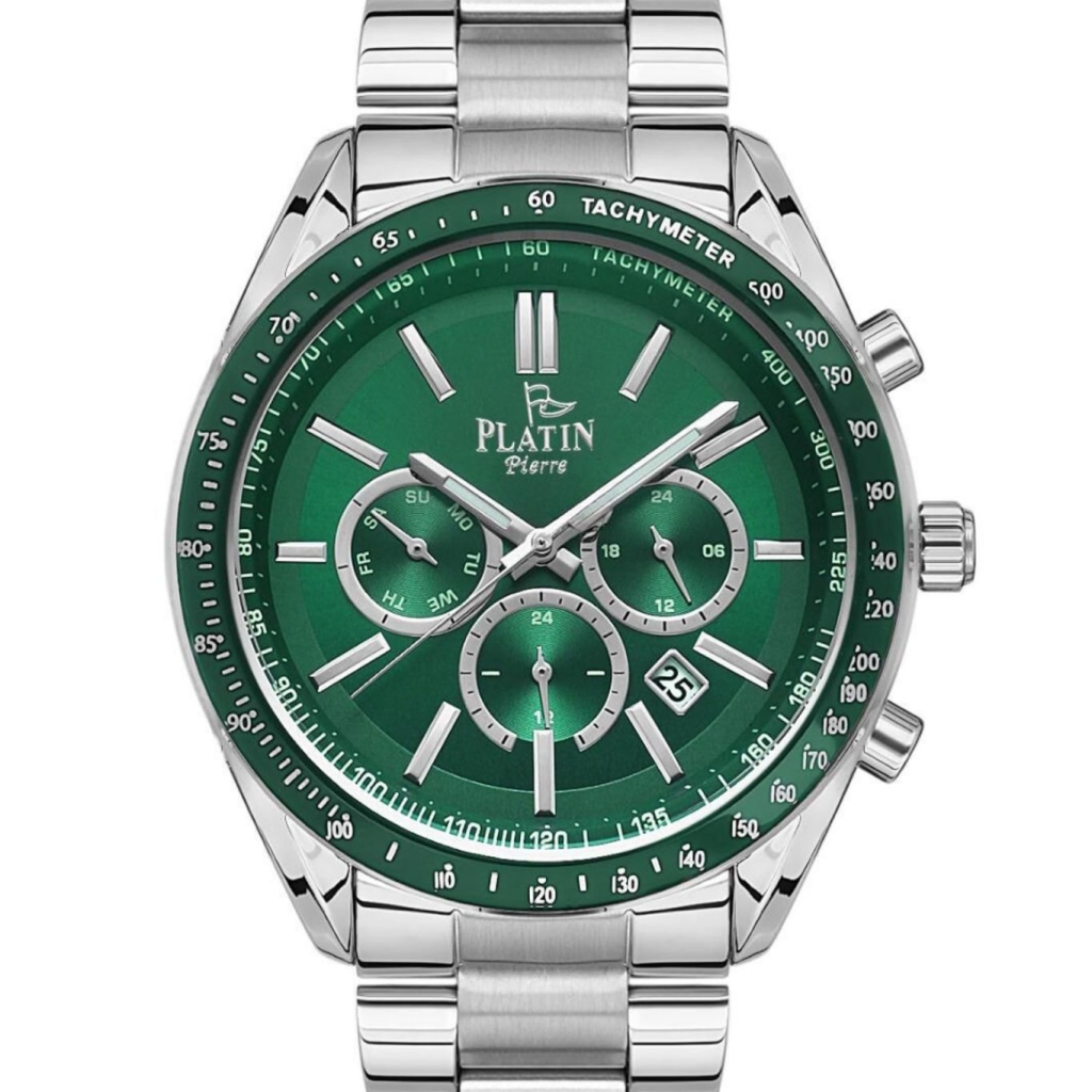 PLATİN PİERRE ERKEK KOL SAATİ
