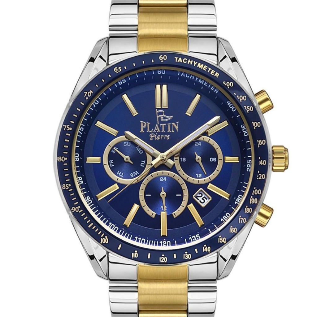 PLATİN PİERRE ERKEK KOL SAATİ
