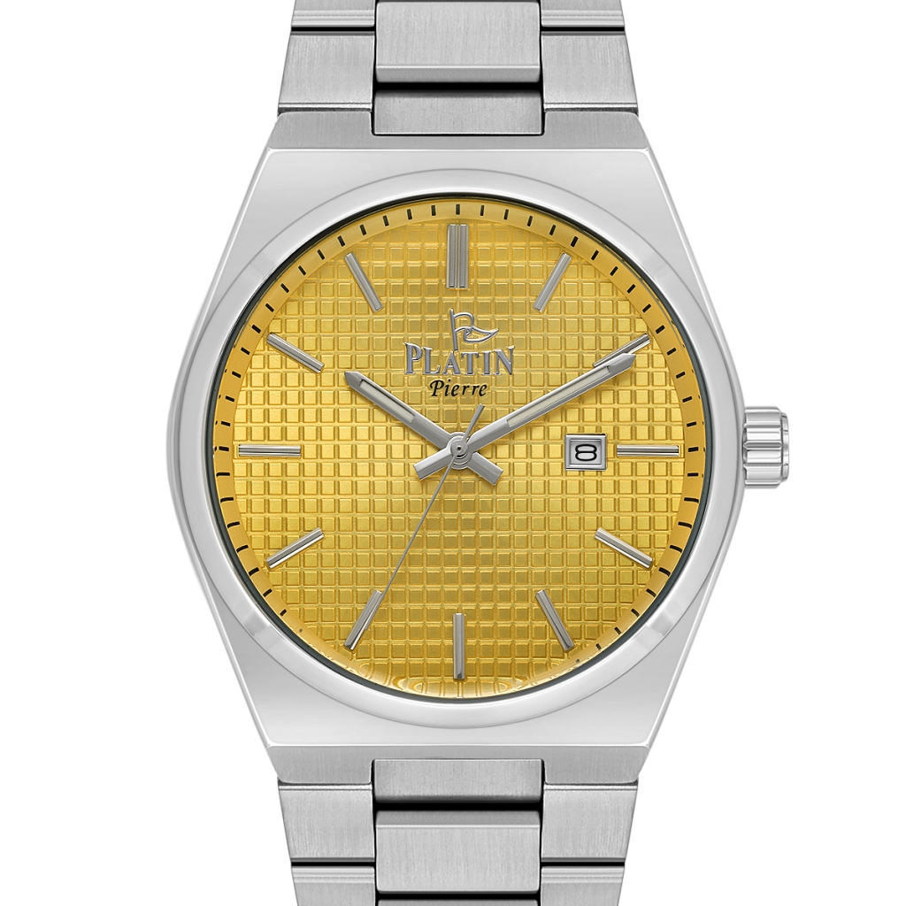 PLATİN PİERRE ERKEK KOL SAATİ