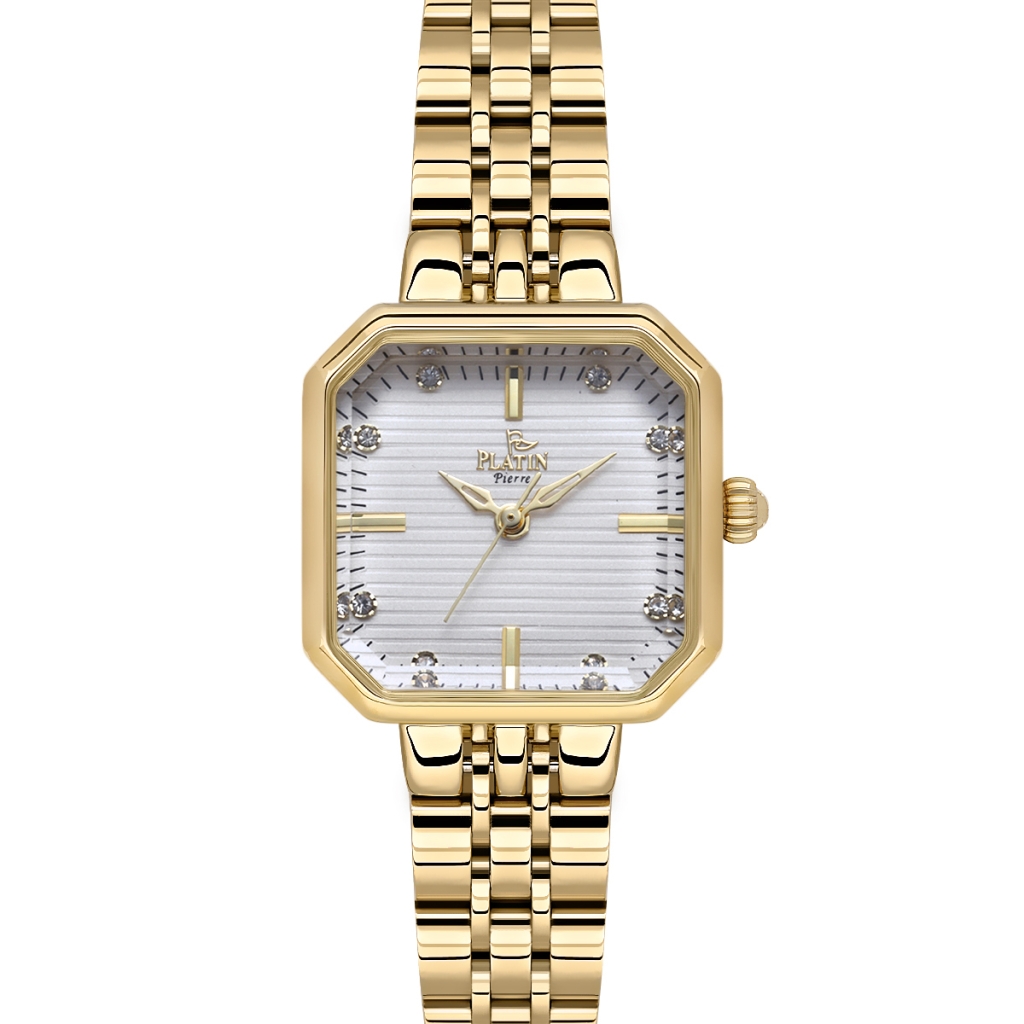 PLATİN PİERRE KADIN KOL SAATİ