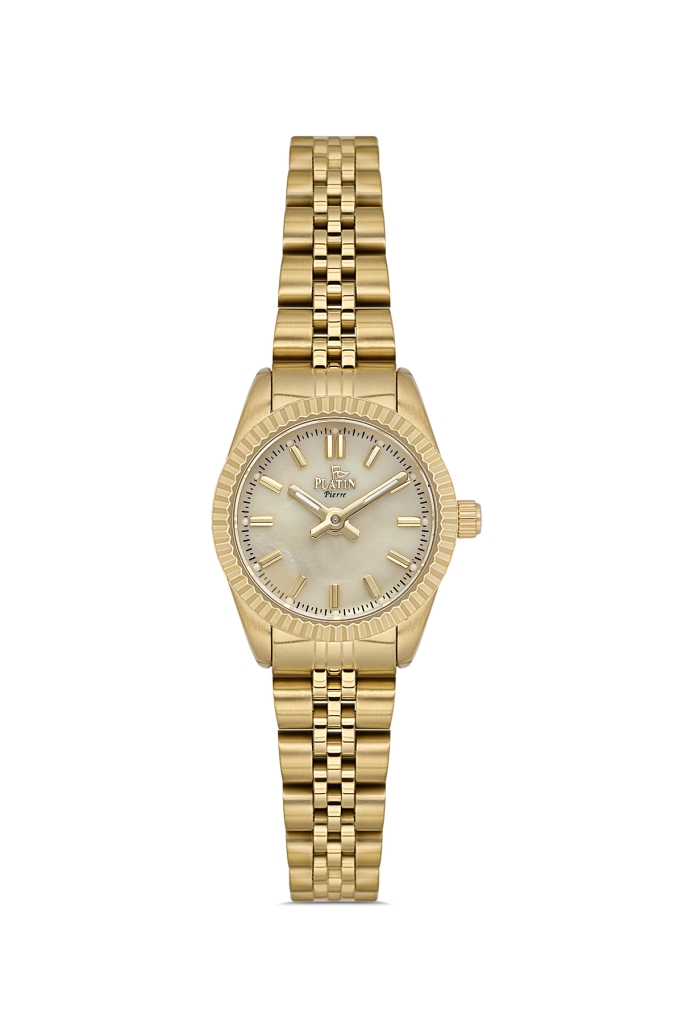 PLATİN PİERRE KADIN KOL SAATİ