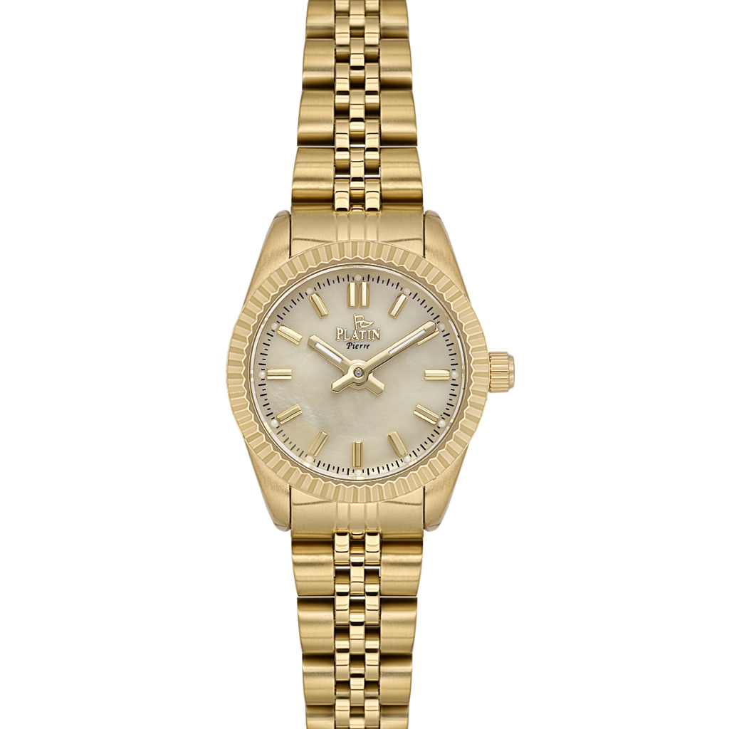PLATİN PİERRE KADIN KOL SAATİ