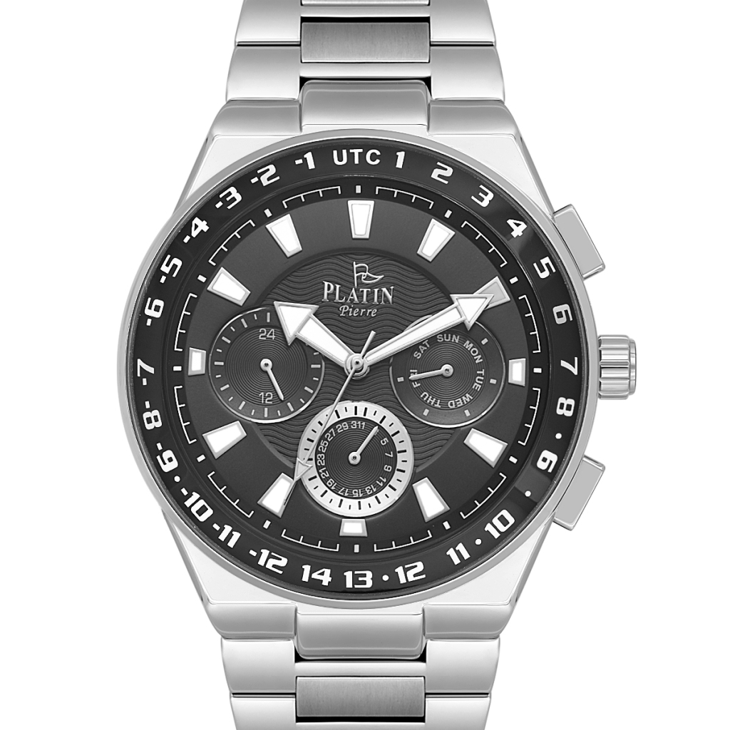 PLATİN PİERRE ERKEK KOL SAATİ